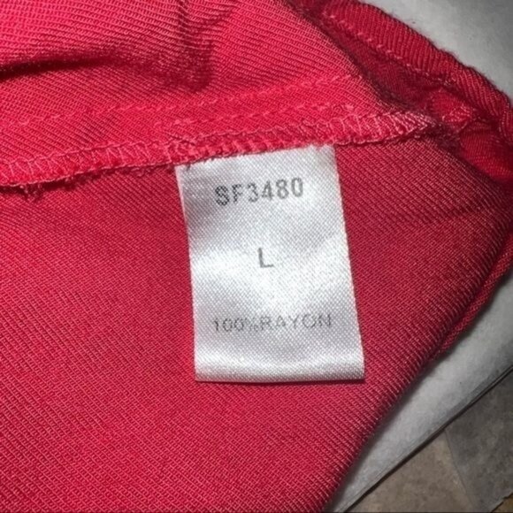 THML Anthropologie Tribal Print Sleeveless Midi Dress w/ Drawstring Accent Sz L - Picture 11 of 16